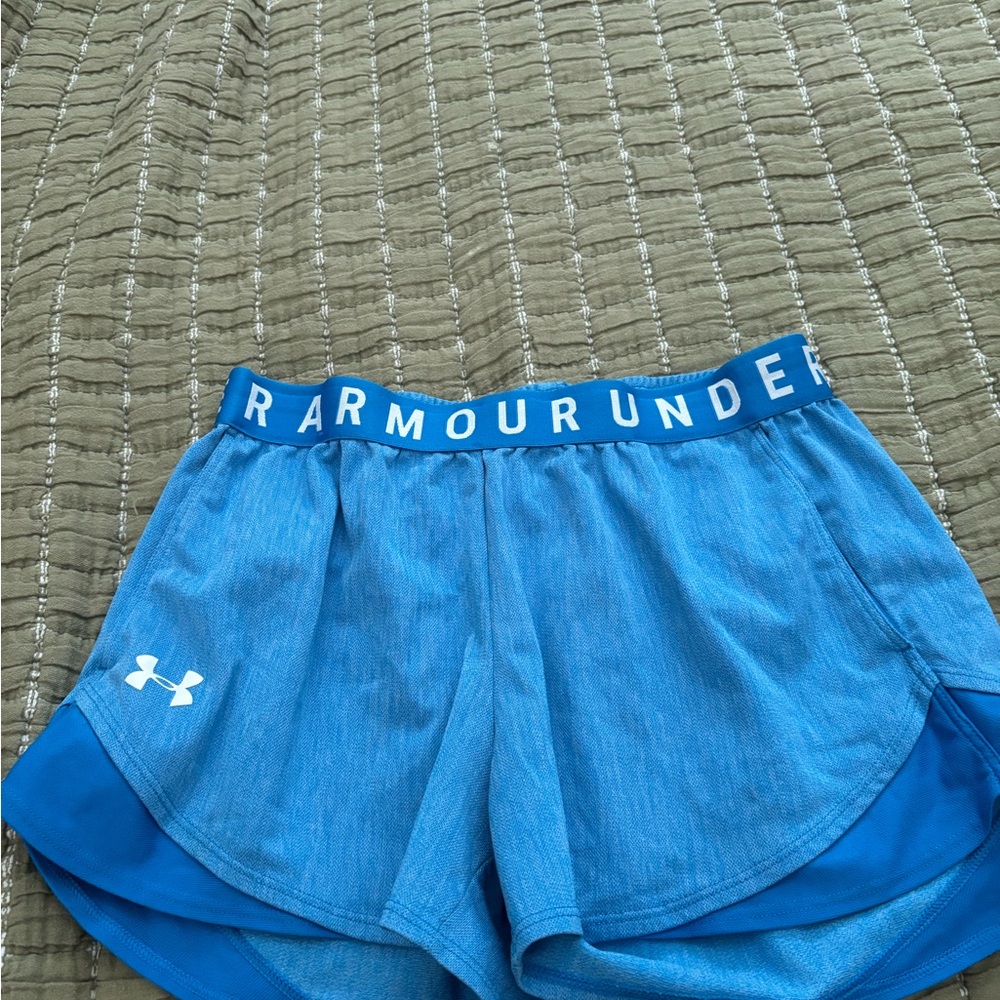 Under Armour Women's Athletic Blue Shorts